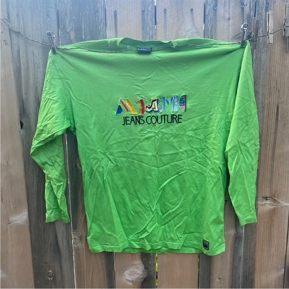 Vintage Versace men’s long sleeve T-shirt size medium - Picture 5 of 8